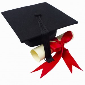 Graduation Cap and Diploma