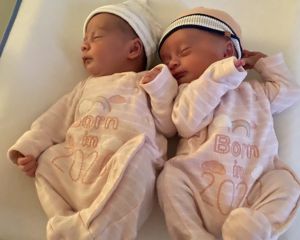 Hannah, a twin with hydrocephalus